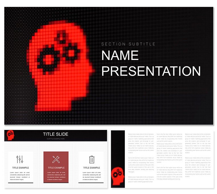 Business Marketing PowerPoint template for presentation, PPTX