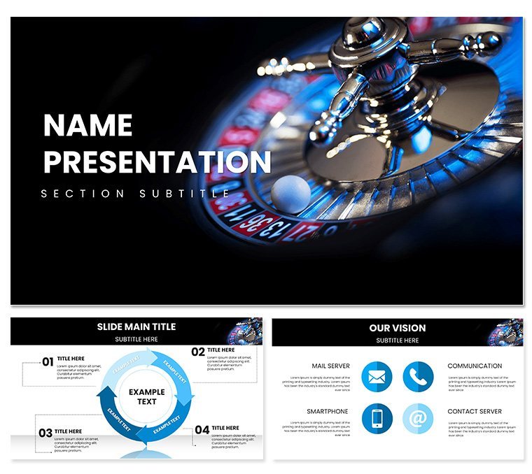 How to Create a Winning Casino Presentation - PowerPoint Template, PPTX