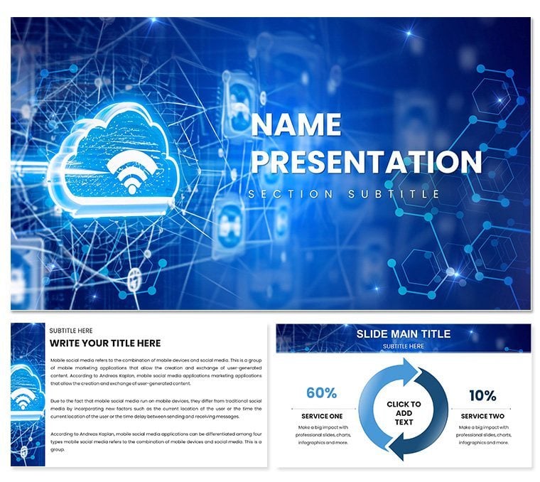 Make a Memorable Presentation with the Network Cloud PowerPoint Template: A Comprehensive Guide