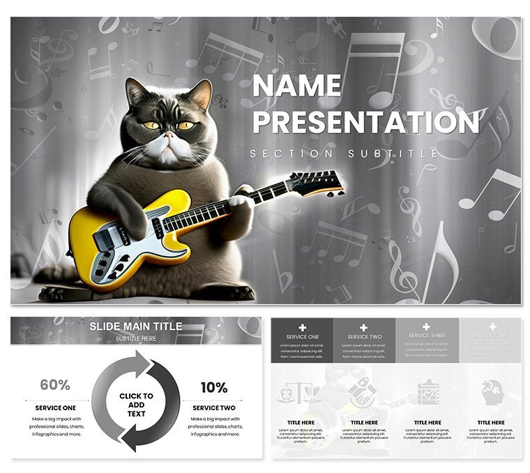 Music Presentation with Our PowerPoint Template