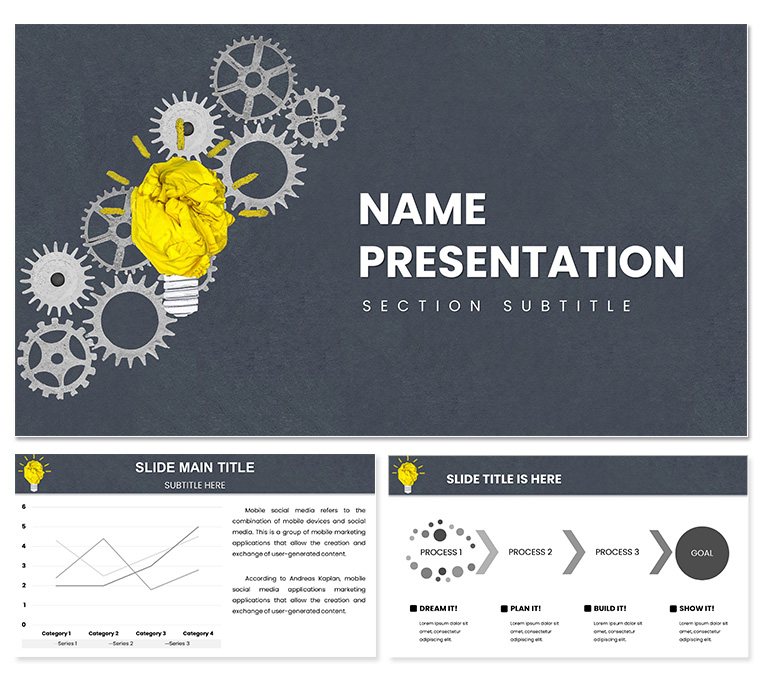 Action-Packed Marketing PowerPoint Template for Presentation