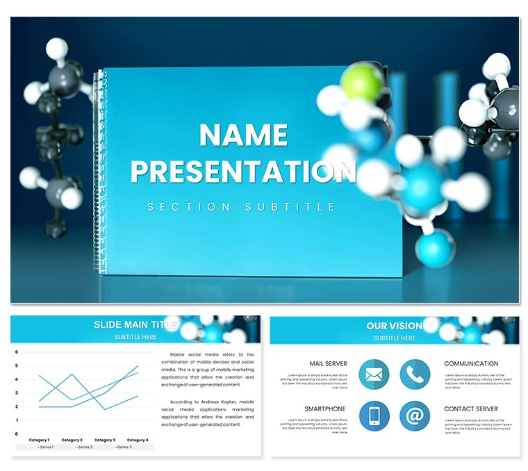 Presentation Chemical and biomedical engineering PowerPoint template
