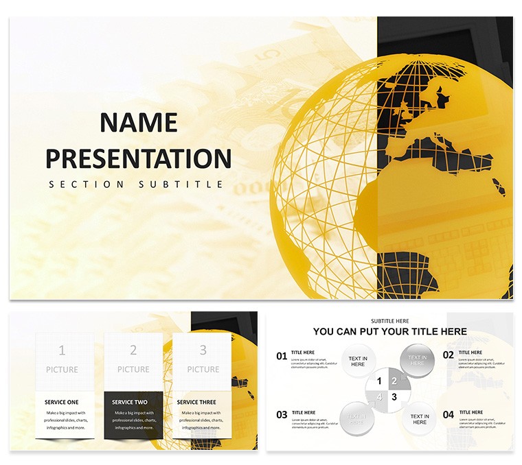 Business World PowerPoint Template: Presentation