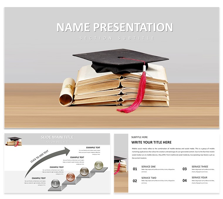 Academic Achievement PowerPoint Template: Education Presentation