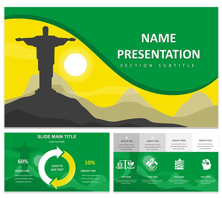 Brazil PowerPoint Template - Download Presentation