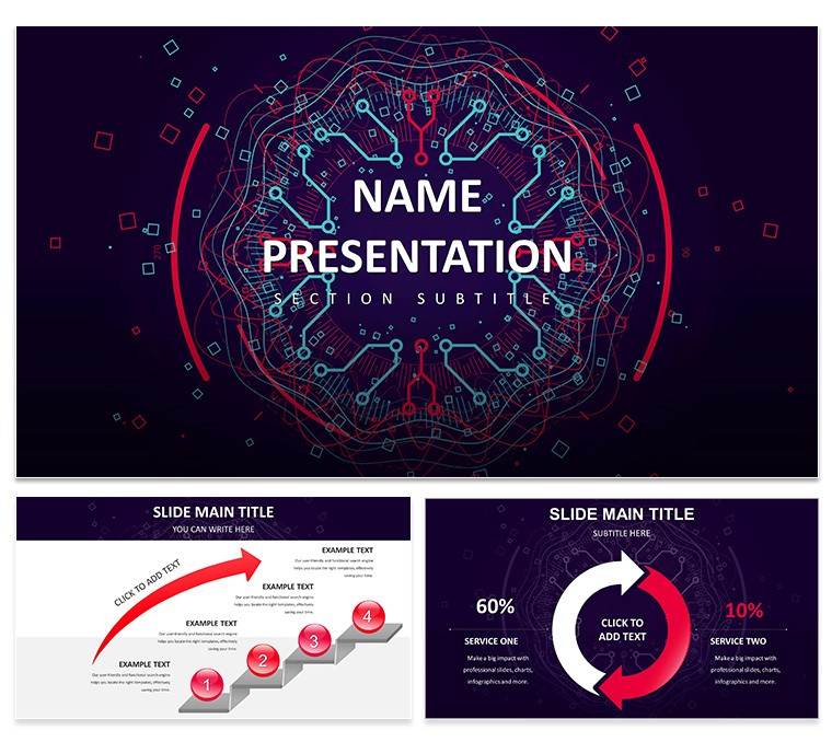 Innovation Network PowerPoint Template - Download Presentation