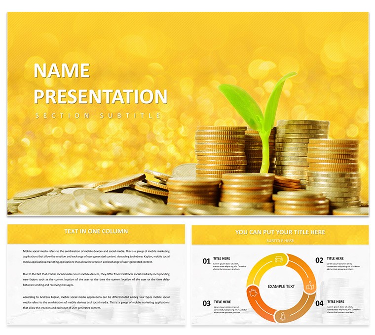 Cultivating Your Financial Future PowerPoint Presentation Template