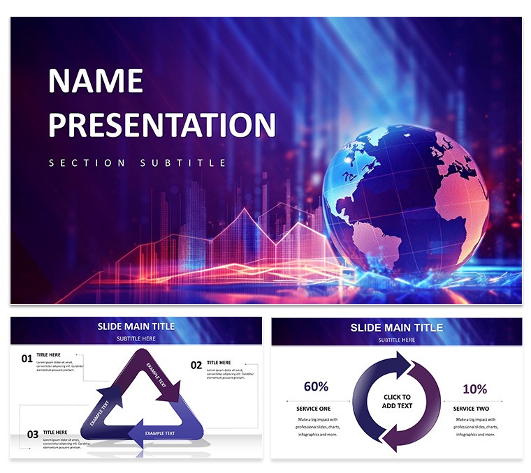 Global Impact: Data-Driven PowerPoint Template for Presentation