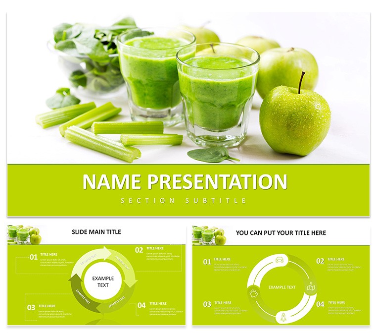 Healthy Living PowerPoint Presentation Template - Download Free