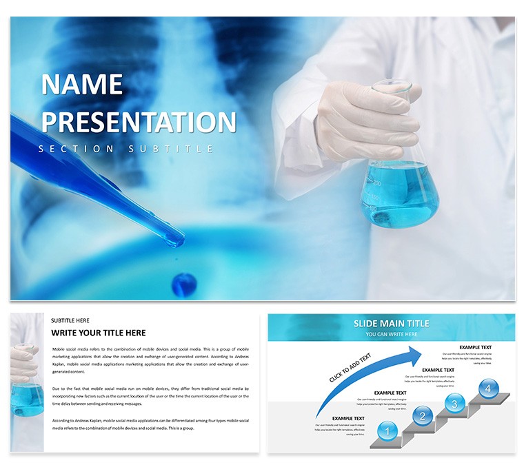 Advancing Medical Research PowerPoint Template - Download Presentation