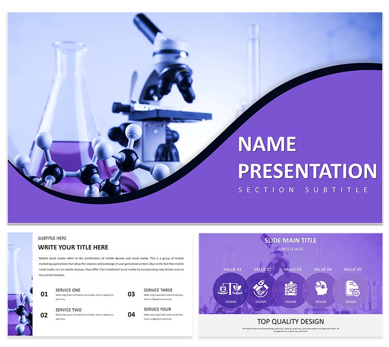 Lab Innovations PowerPoint Template: Download Presentation