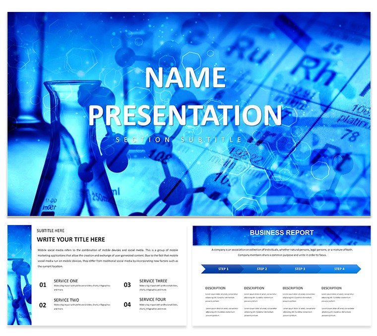 Scientific Breakthroughs PowerPoint Template: Download Presentation