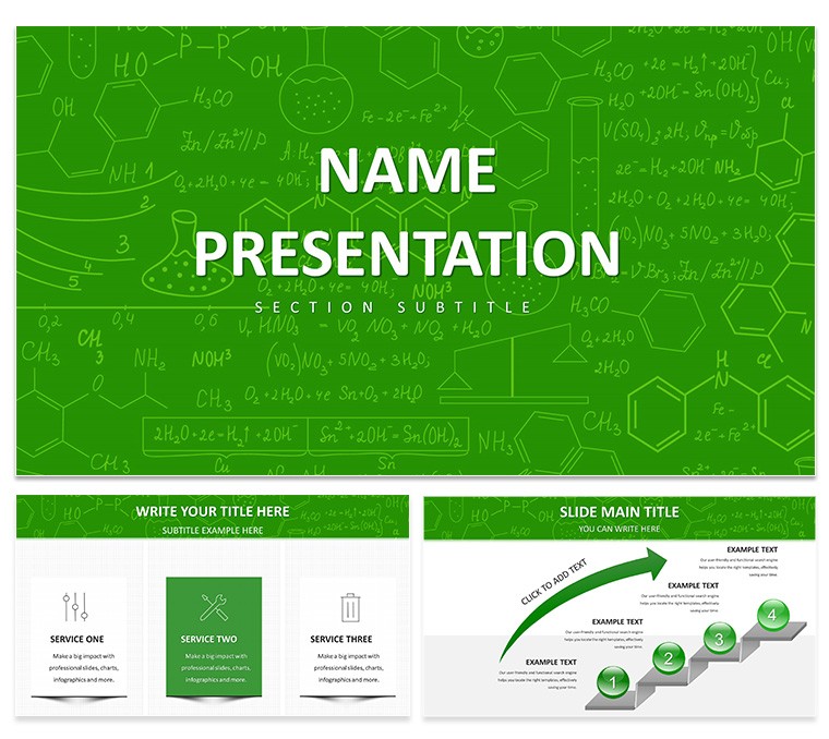 Chem Lab Report Education PowerPoint Presentation Template - Download Free