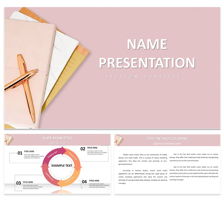 Elegant Corporate PowerPoint Template Presentation