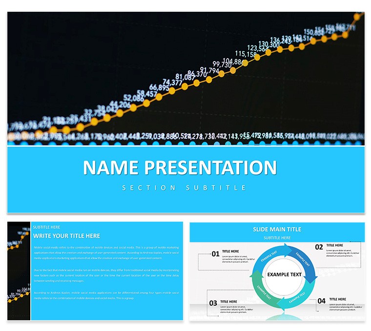 Data-Driven Growth PowerPoint Presentation Template