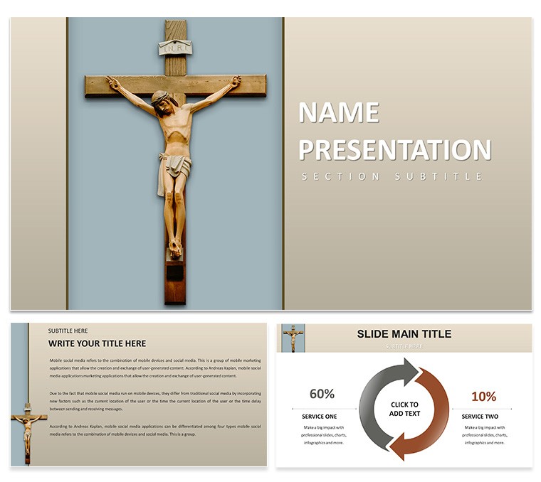 Divine Inspiration PowerPoint Template - Download Presentation