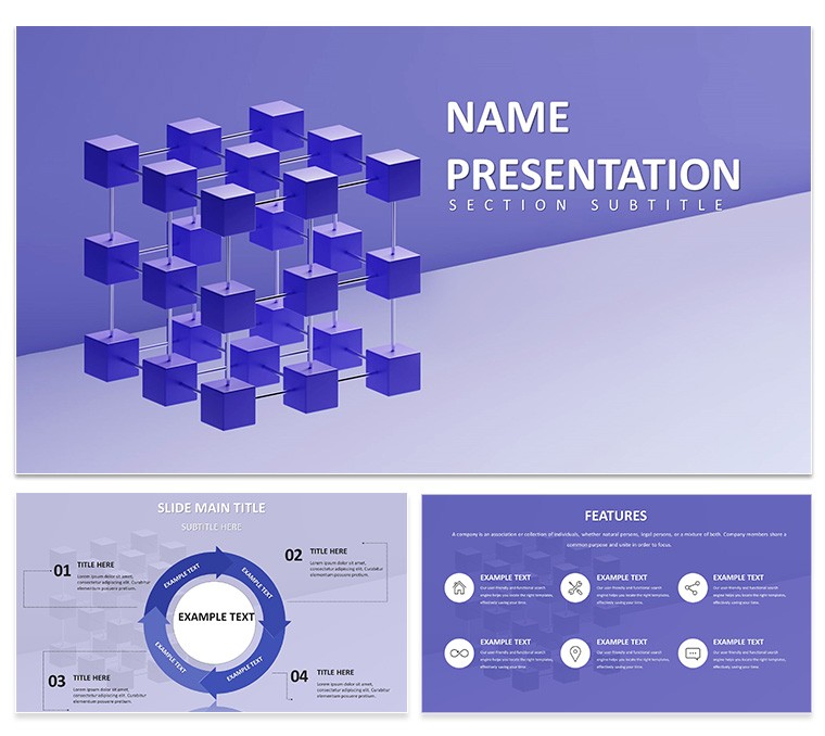 Blockchain Technology PowerPoint PPT Template | Professional Blockchain Presentation