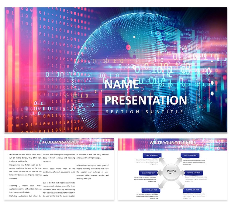 Digital Revolution PowerPoint Template - Download PPT