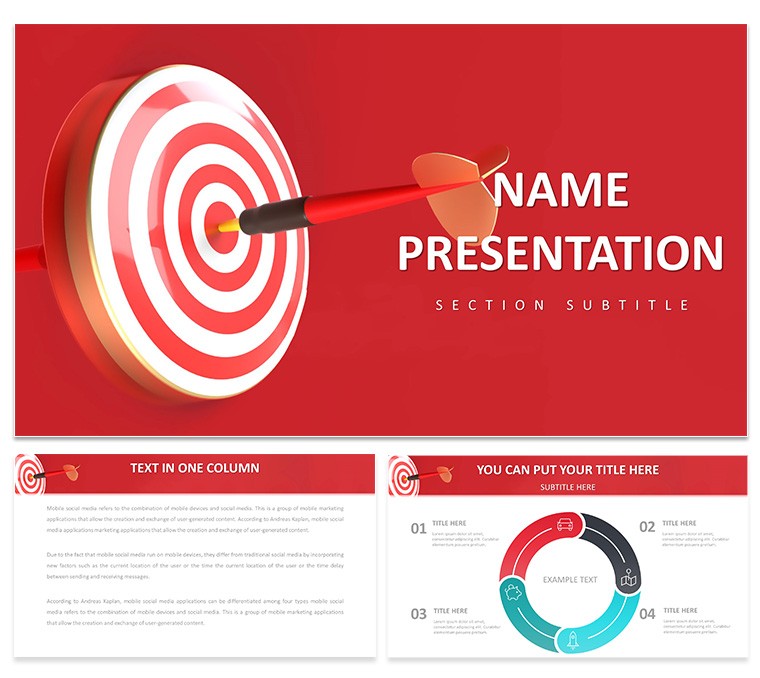 Strategic Planning PowerPoint Template with Diagrams, PPT Presentation