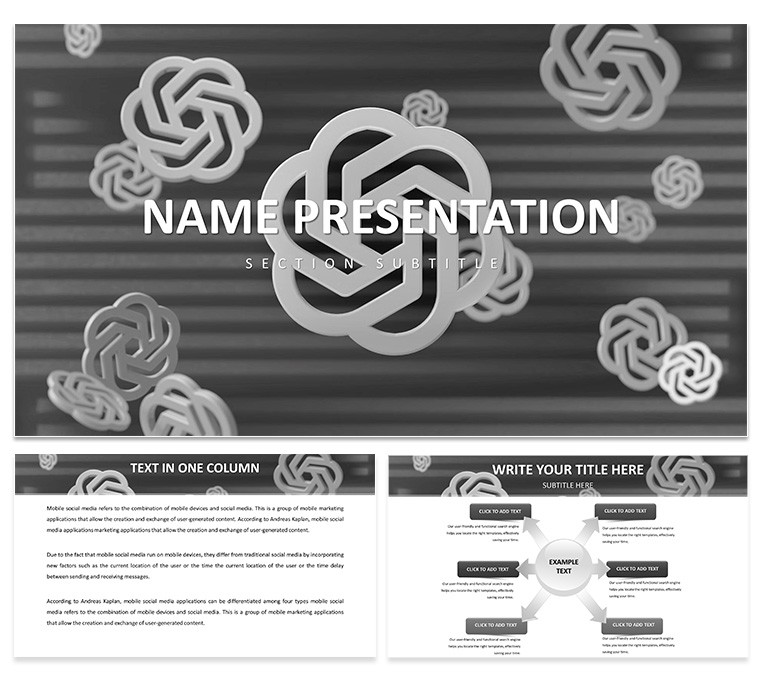 Free ChatGPT PowerPoint Template, Download PPT