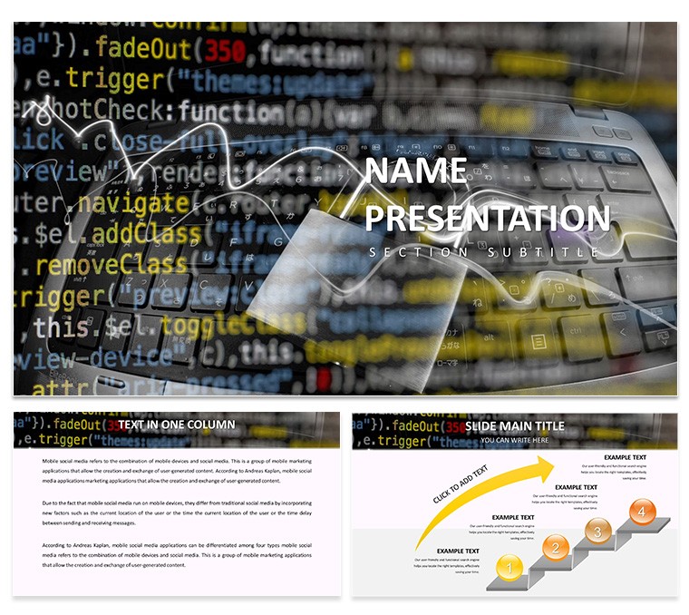 Cybersecurity PowerPoint Template - Download Free PPT