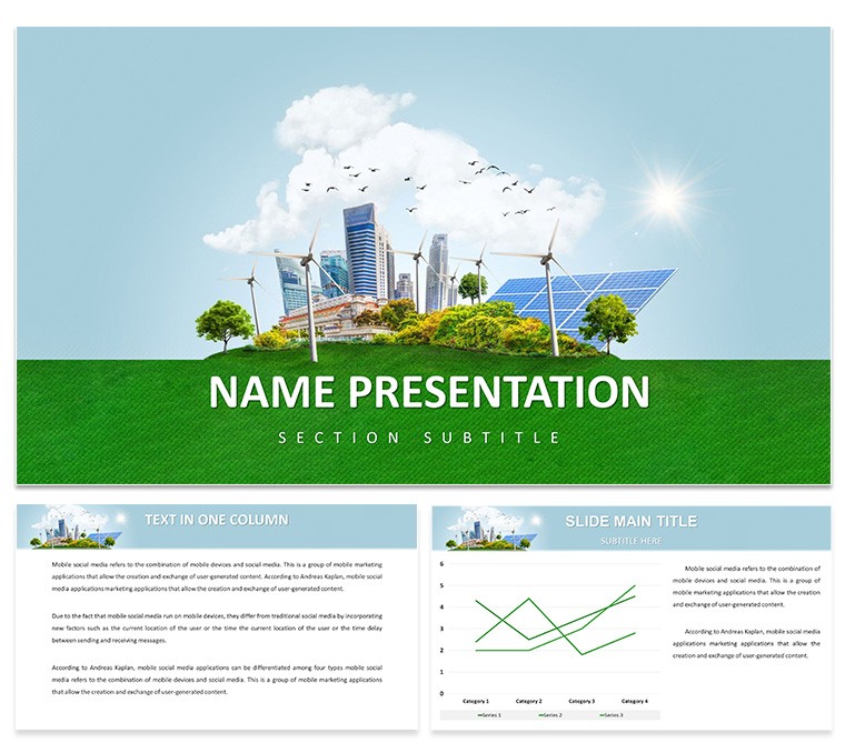 Renewable Resources PowerPoint Template - Download PPT