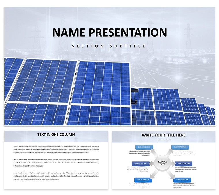 Sustainable Energy PowerPoint Template - Download PPT