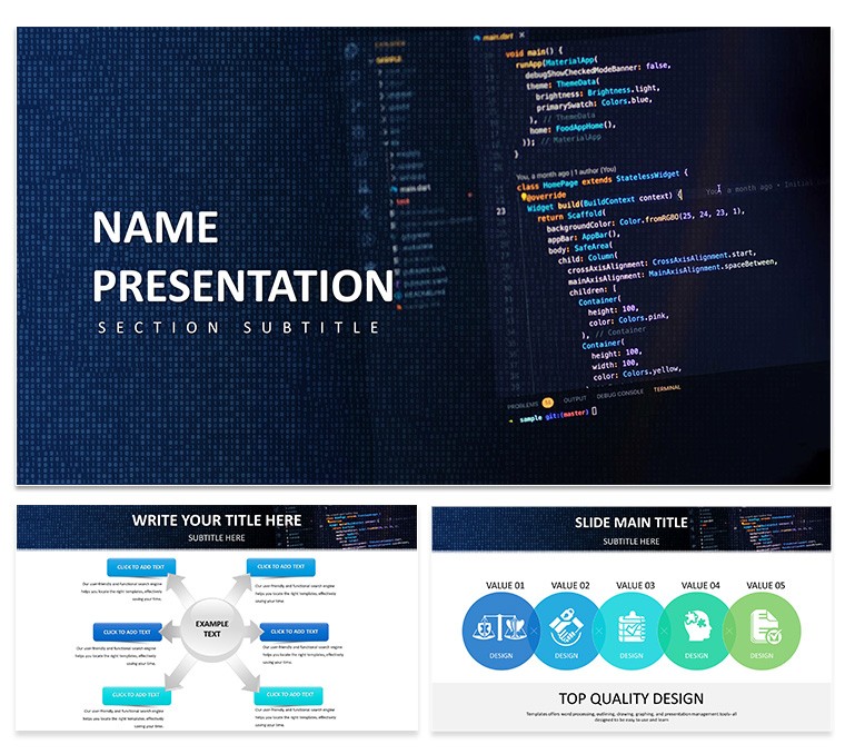 Software Development PowerPoint Template - Download PPT