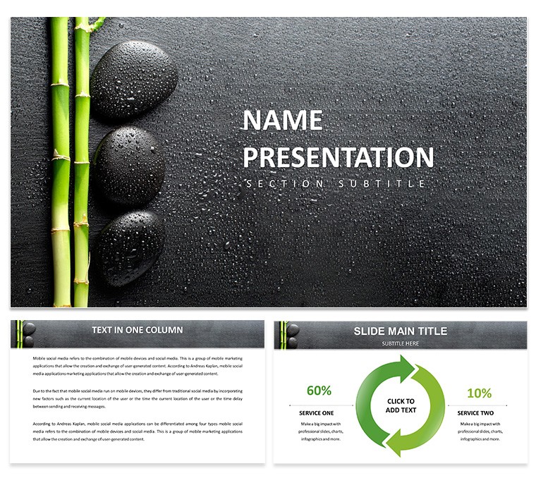 Wellness PowerPoint Template for Presentation