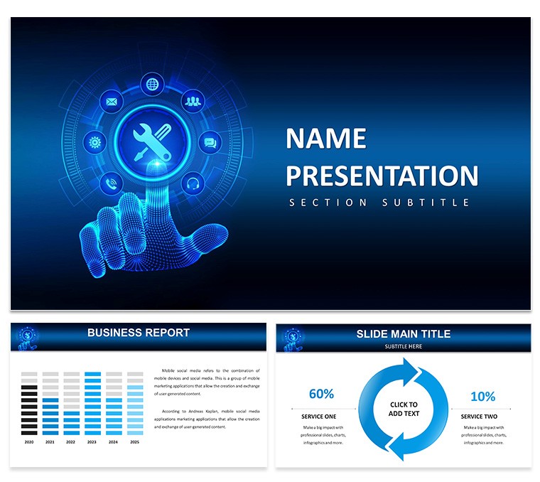 AI and Technology PowerPoint Presentation Template - PPT Download