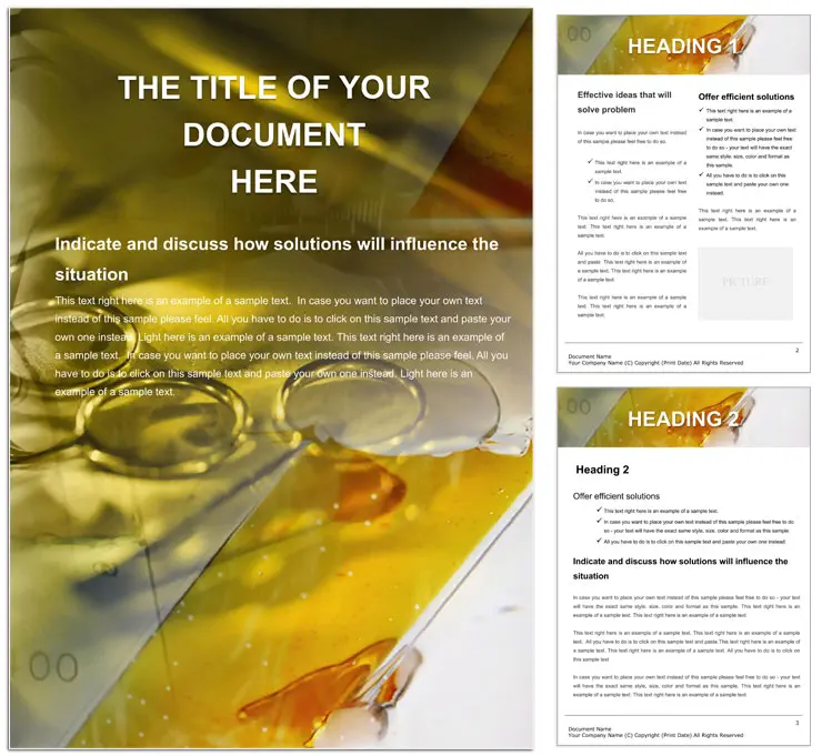 Medical Practice Word Template - Download Now