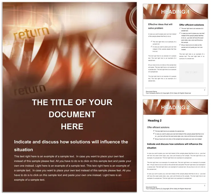 Licensing Word Document Template